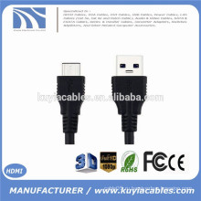 3,3 фута 1 м Реверсивный дизайн Высокоскоростной USB 3.1 Type C Мужской к стандартному типу USB 3.0 Мужской кабель для Apple New Macbook